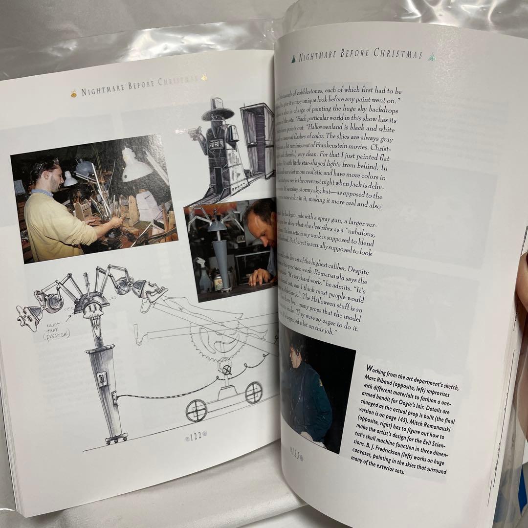 ナイトメアビフォクリスマス 設定資料集 洋書 - メルカリ