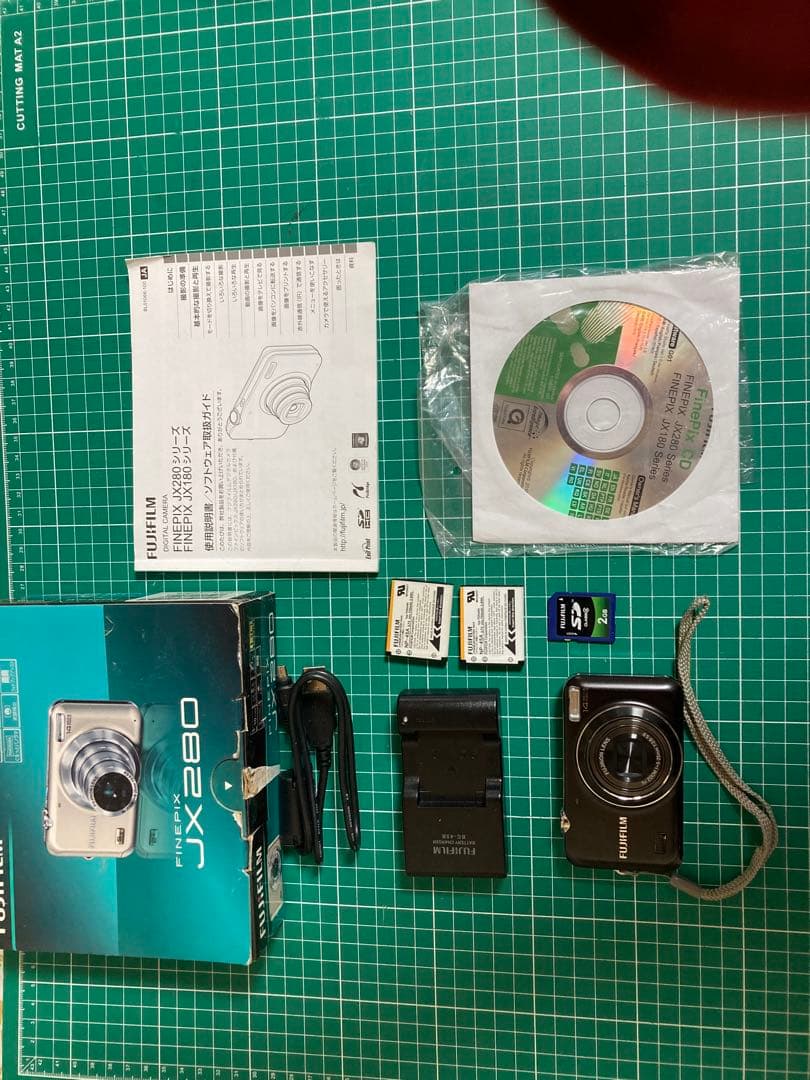 FUJI FILM JX280 ハンディデジカメ　粋なブラックボディ FUJIFILM (フジフィルム) コンパクトデジタルカメラ JX280 キズ有