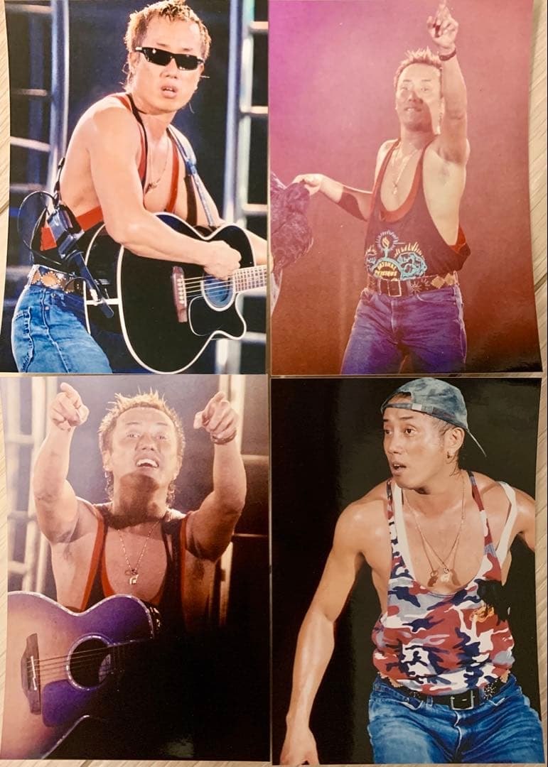 ③ 長渕剛 生写真 8枚セット 2003 keep on fighting レア - メルカリ