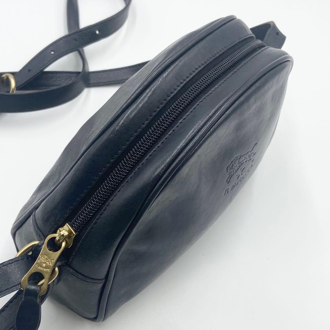 イルビゾンテ ショルダーバッグ クロスボディ ハーフムーン ダーク