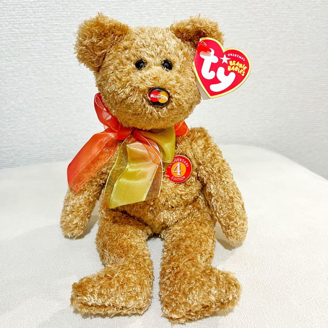 入手困難】Tyぬいぐる ビーニーベイビーズ マスターカード社4体セット