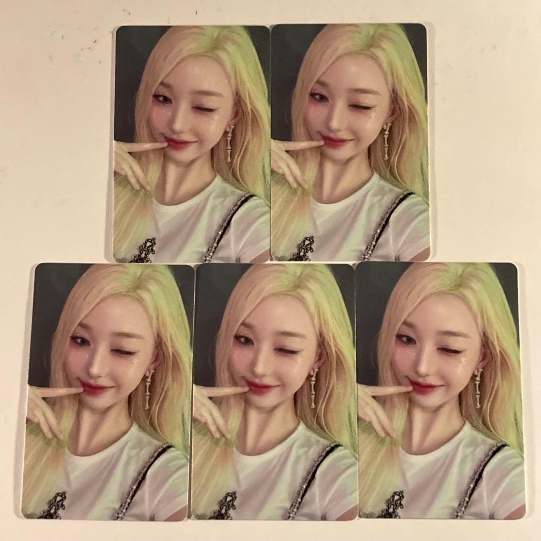 IVE I'VE会場限定mine 特典 ウォニョントレカ 5枚