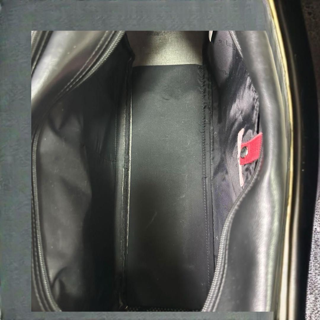 イーストボーイ EAST BOY 学生 スクールバッグ 黒×赤 女神刺繍 - メルカリ