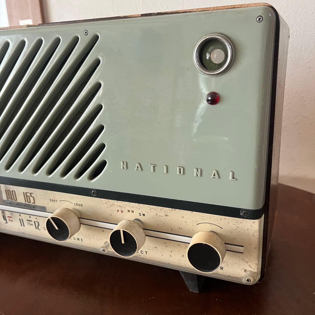ナショナル 真空管ラジオ EA-535 動作品 - メルカリ