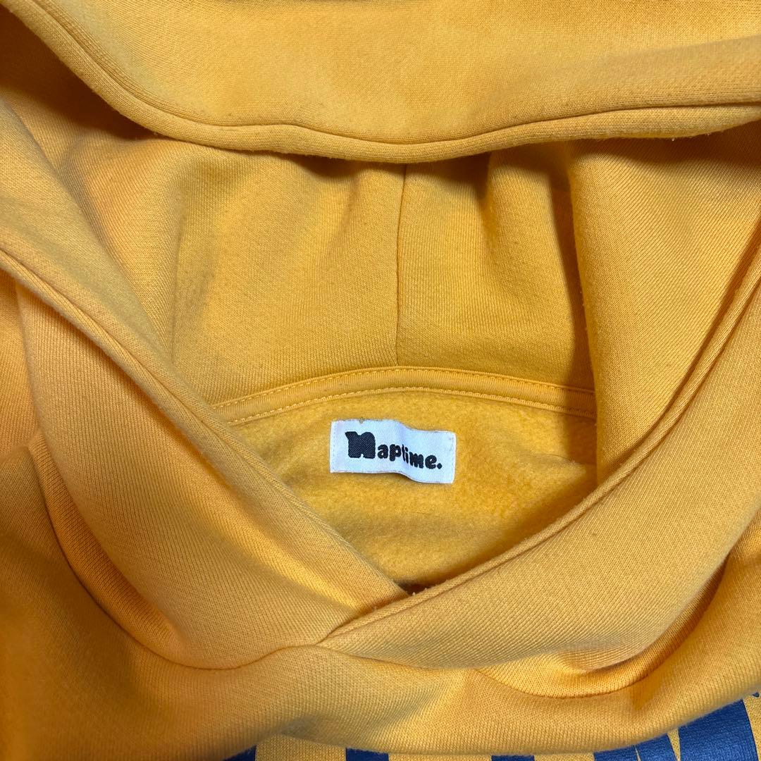 ナップタイム naptime. Nissy パーカー イエロー ピンク - メルカリ