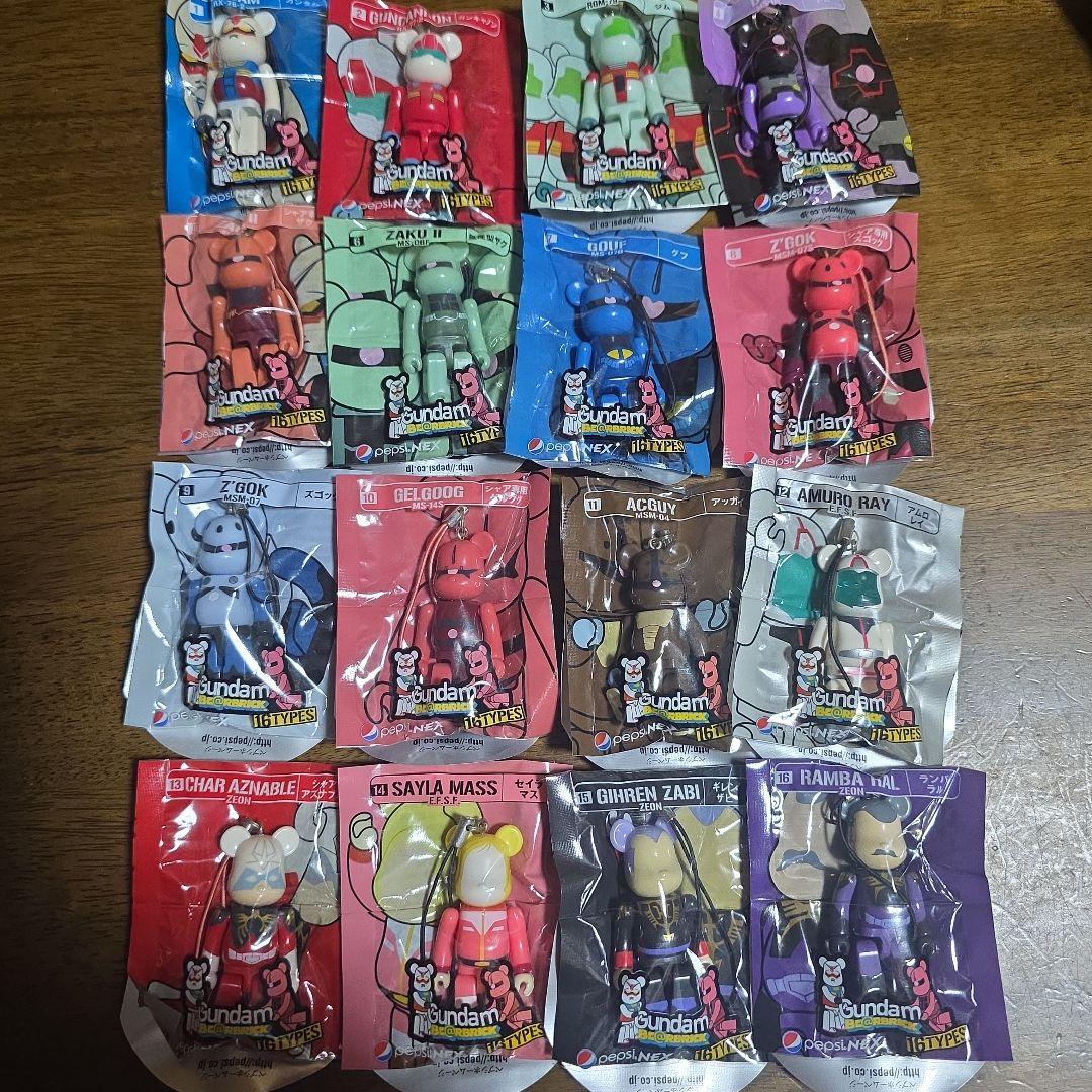 ガンダム ベアブリック Gundam 16種セット - メルカリ