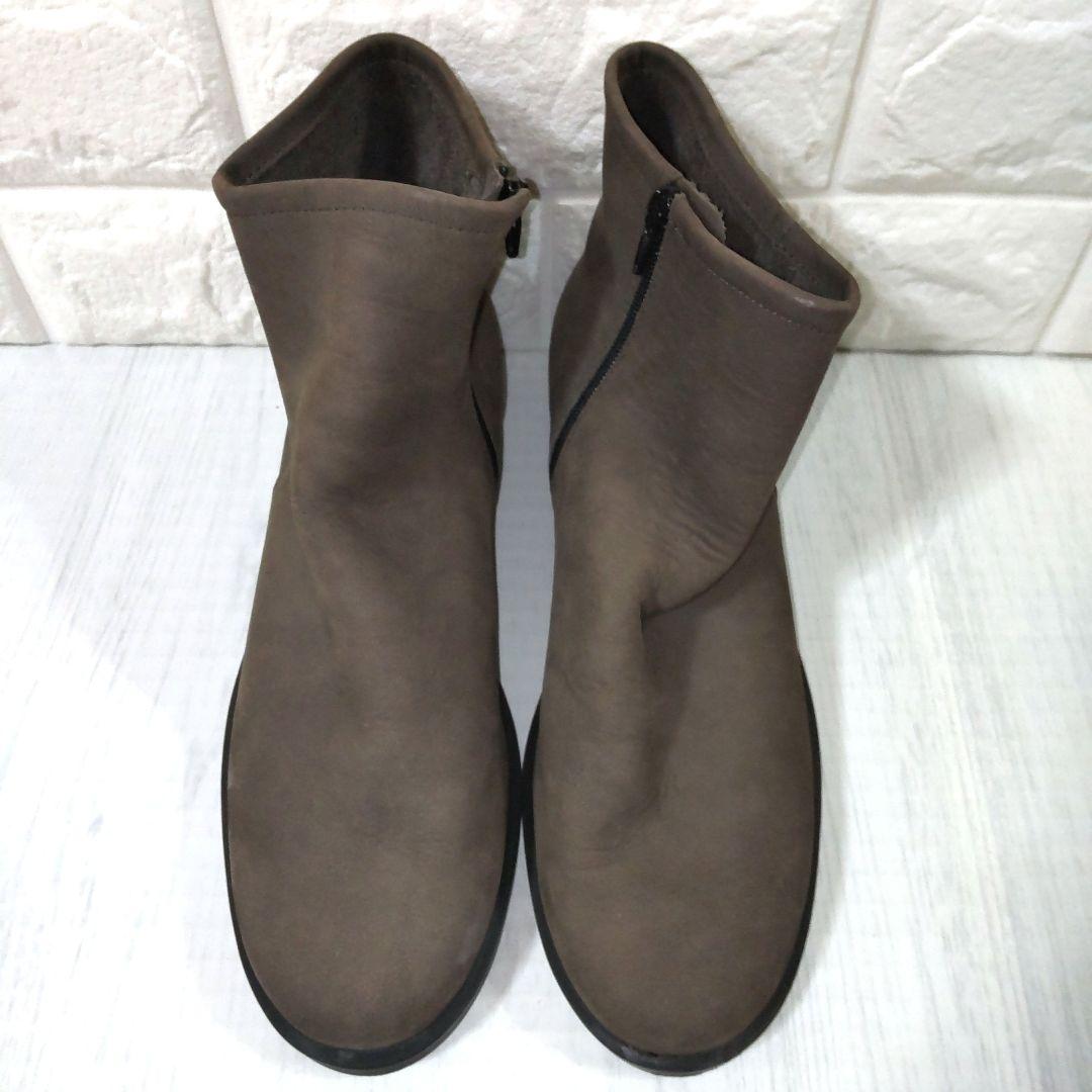 美品✨定番✨アルシュ arche/DENIKI/本革/ショートブーツ