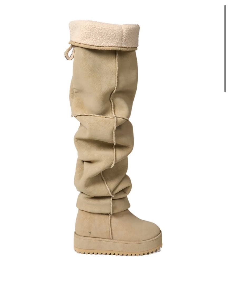 YELLO MAGNOLIA LOOSE FIT LONG BOOTS