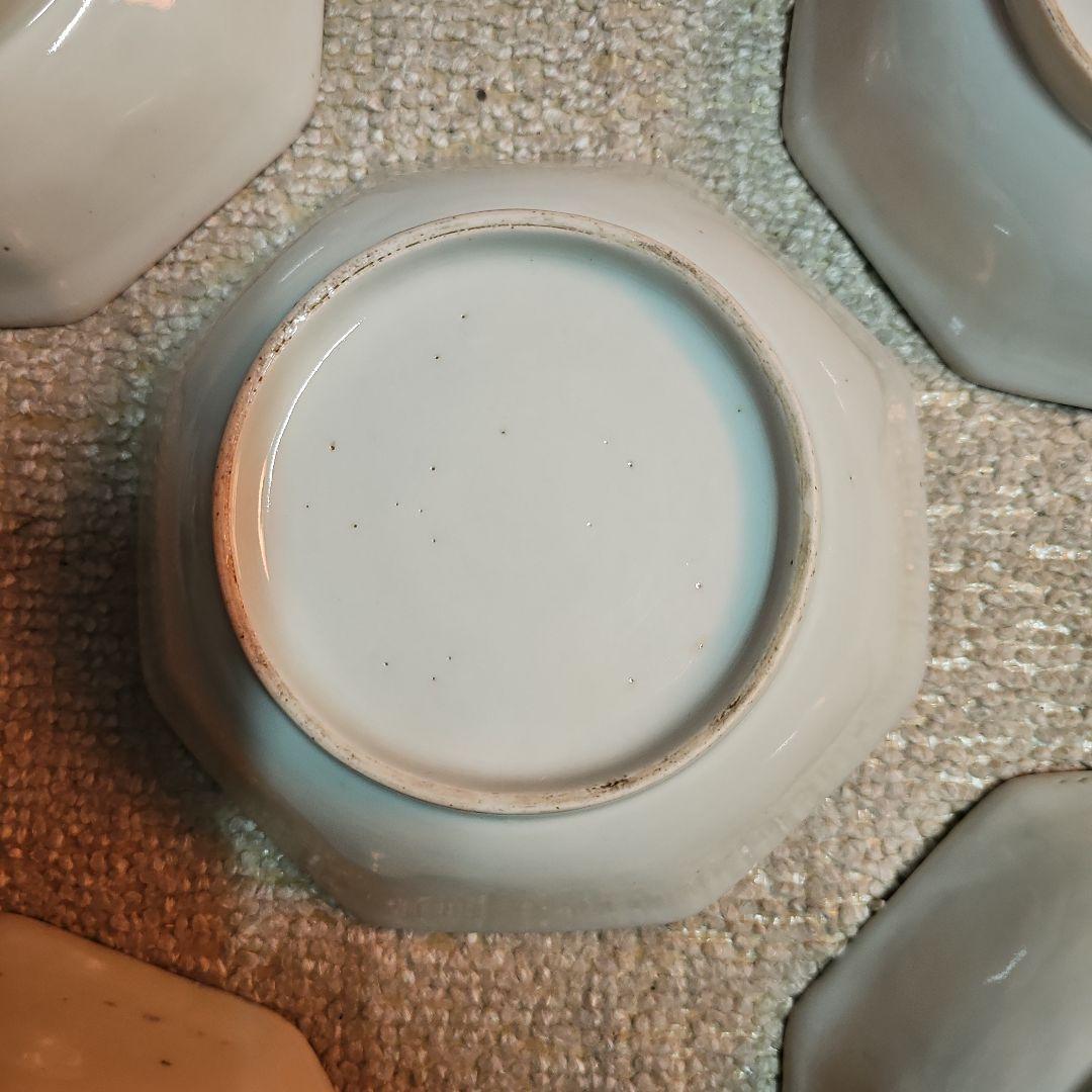 江戸後期 古伊万里 染付八角麒麟鉢 5客 - メルカリ