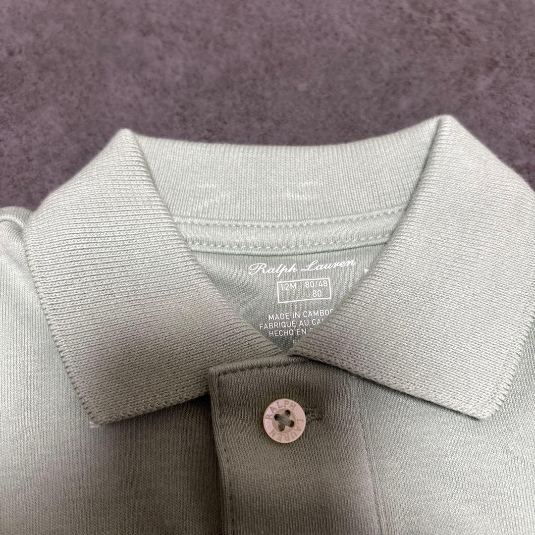 新品未使用】Ralph Lauren ラルフローレン ロンパース 12M 80 - メルカリ