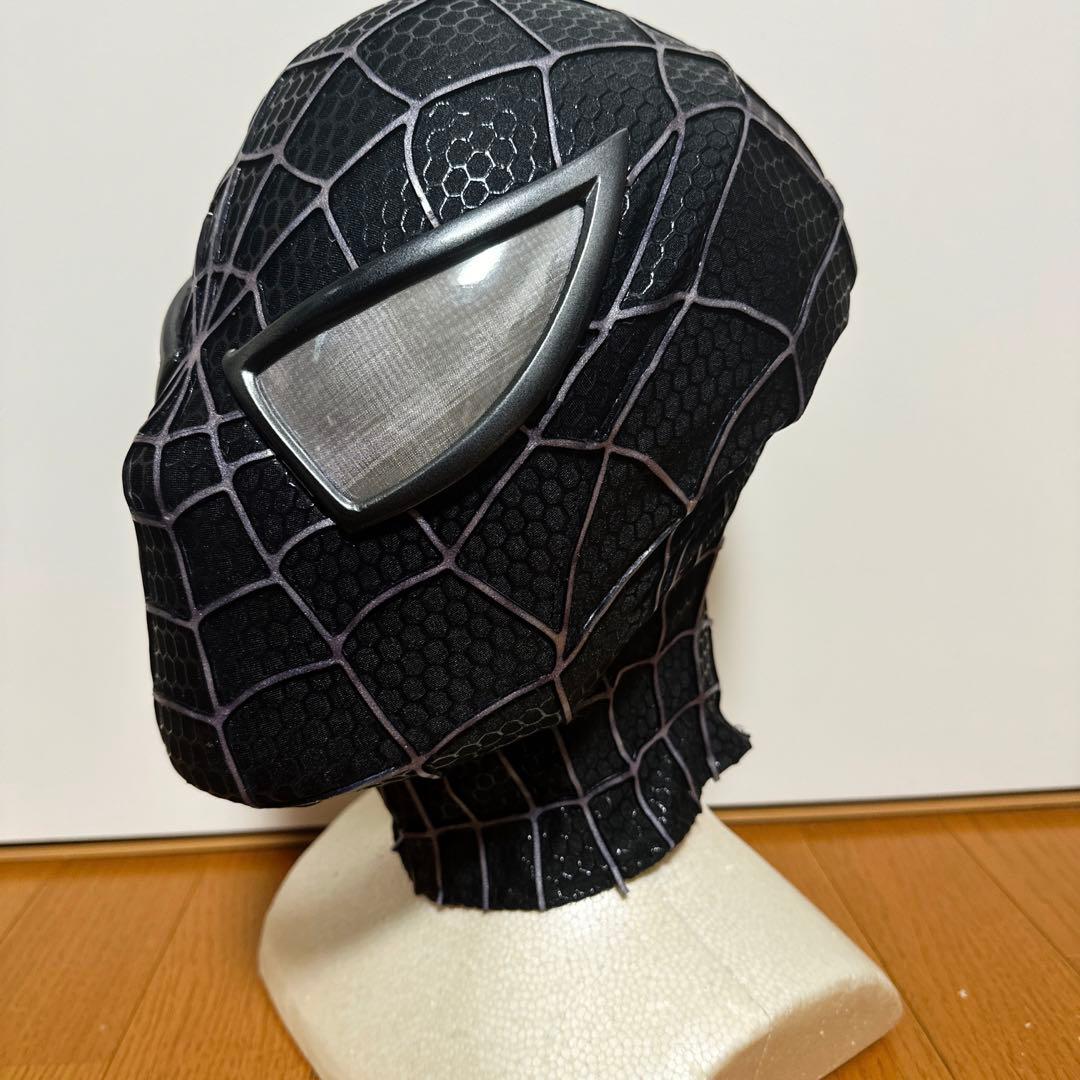 超激レア入荷】 ブラックスパイダーマン 精巧マスク 1/1 マーベル