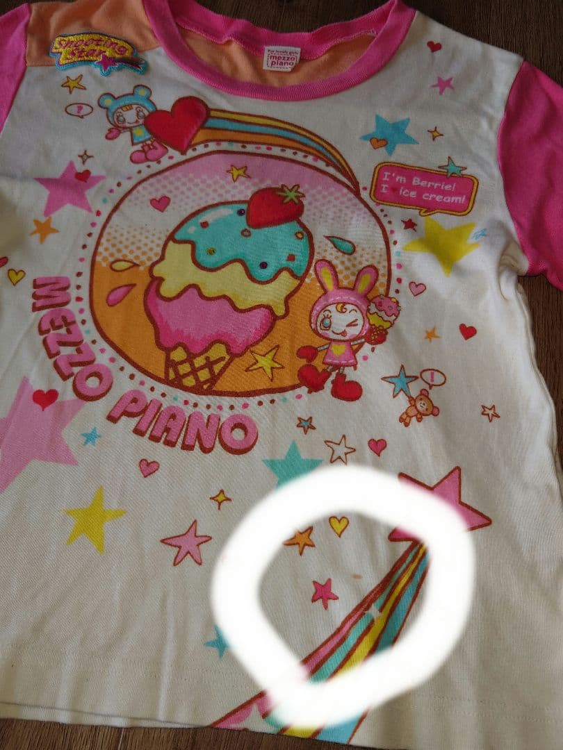 希少品 メゾピアノ当時物 ベリエちゃん半袖Tシャツ - メルカリ