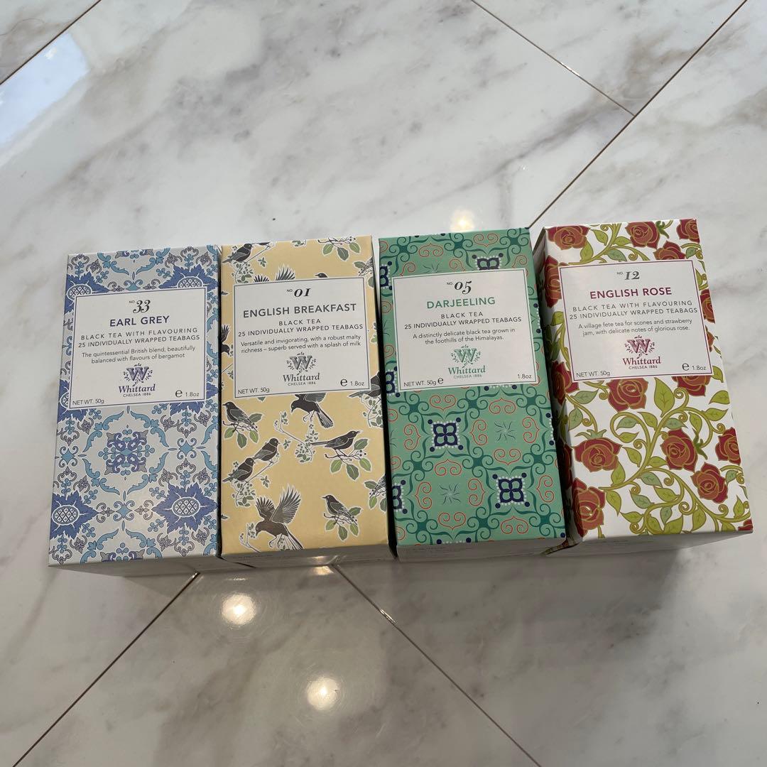 Whittard 紅茶 4個セット - 茶アウトレット 価格
