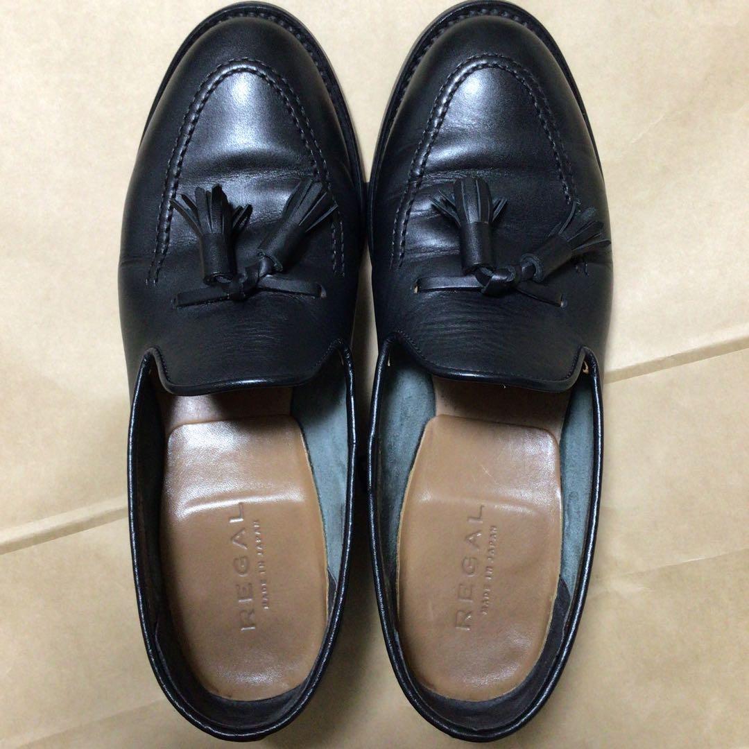 特価！お値下げ！【美品】24.5cm リーガル 13GL 黒 タッセルローファー