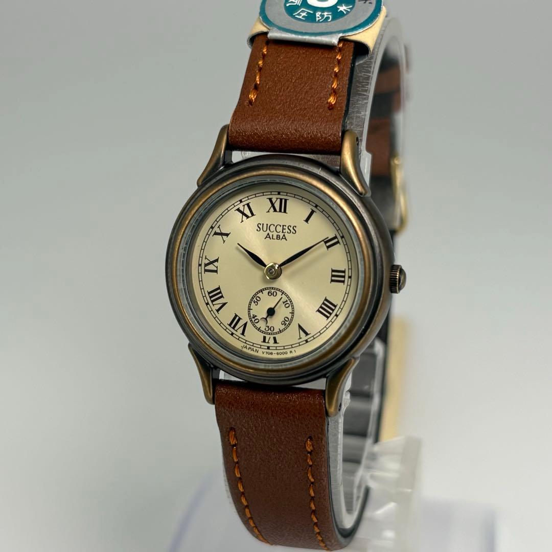 最終 デッドストック品 SEIKO セイコー アルバ サクセス QZ腕時計 電池