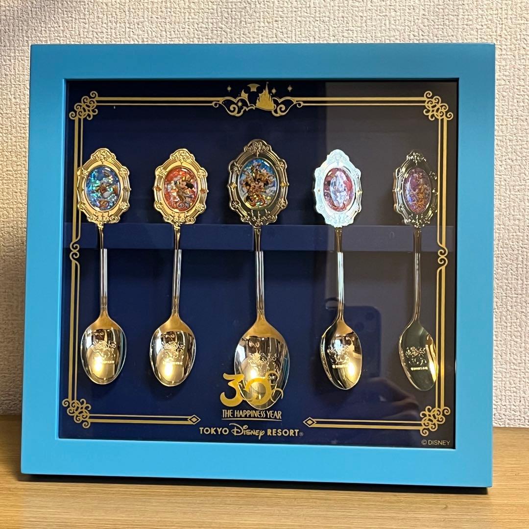 ディズニーランド30周年スーベニアスプーン】 ケース付き 東京 TDL TDR