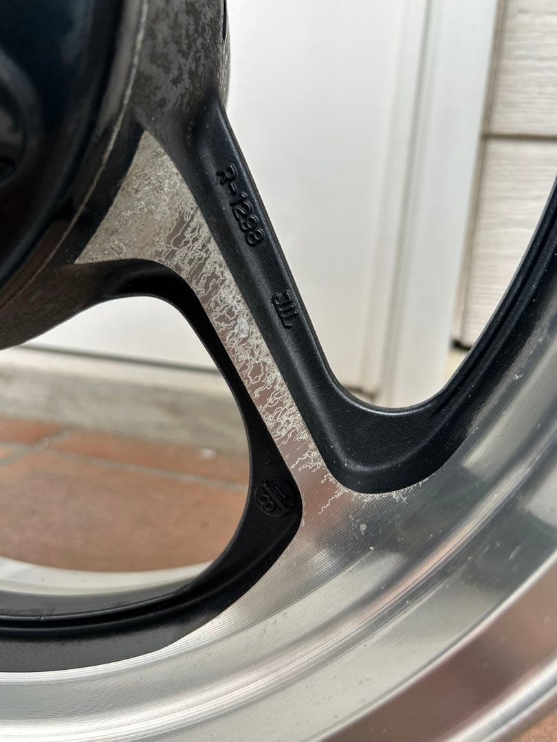 7*w様 カワサキ ゼファー1100 純正ホイール 前後 中古 - メルカリ