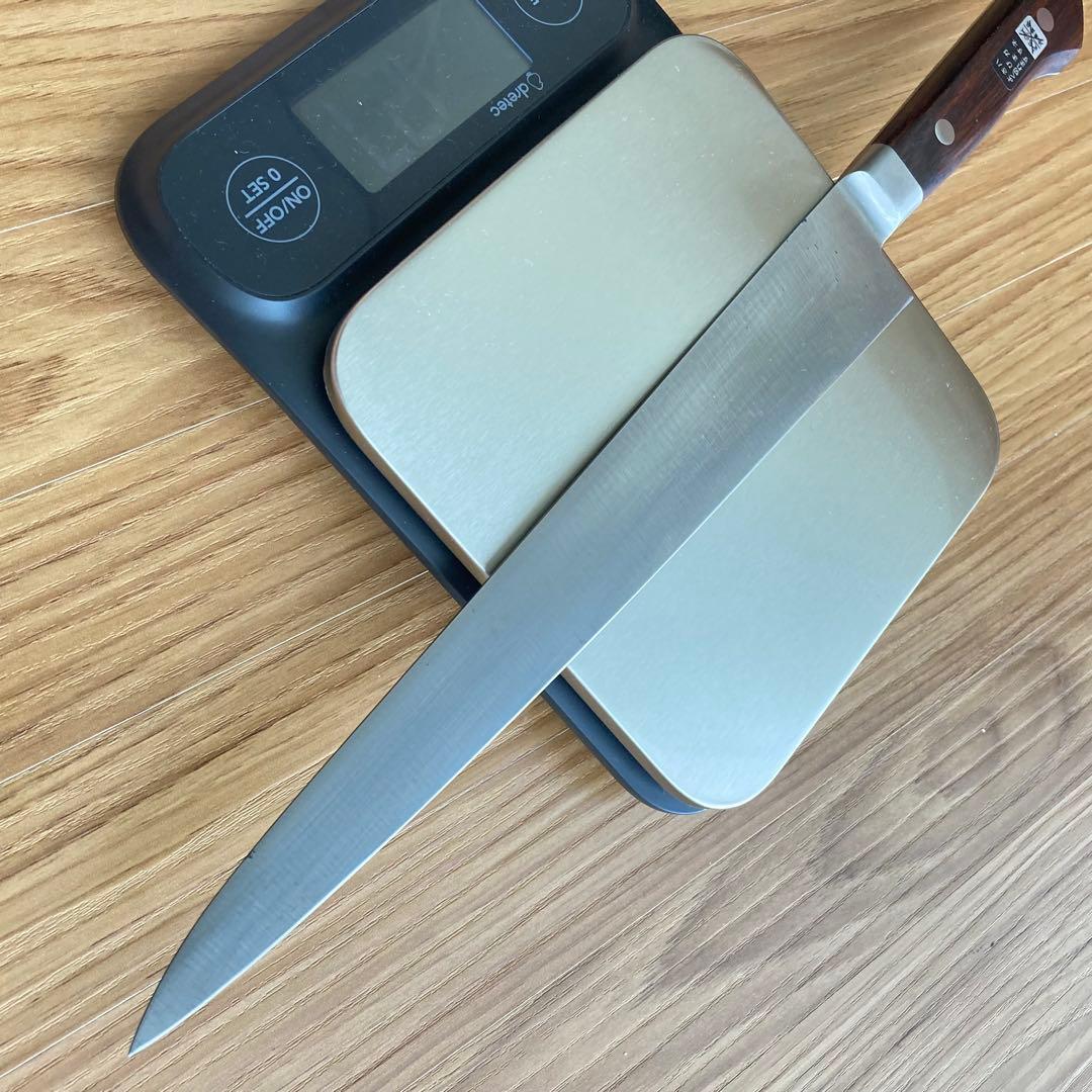 クリスマスセール】城山刃物 筋引 刃渡約25cm 鋼 薄い&軽い 包丁