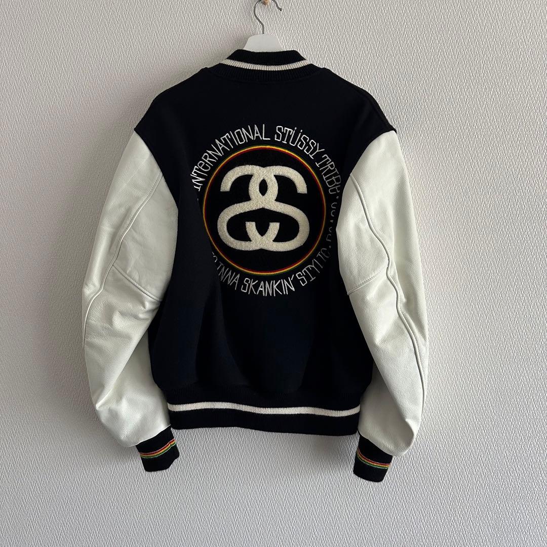 希少】Stussy スタジャン - メルカリ