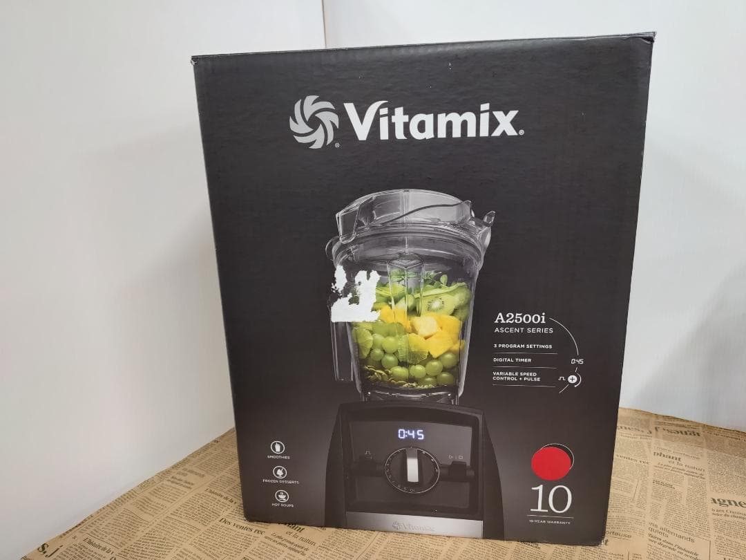 全自動モード】Vitamix A2500i レッド 整備済 おまけ付 - メルカリ