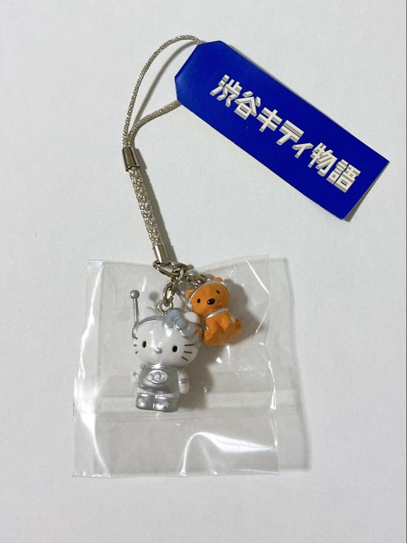 【レア】ハローキティ 渋谷キティ物語 ハチ公 東京限定　根付　ストラップ レア】ハローキティ 渋谷キティ物語 ハチ公 東京限定 根付 ストラップ