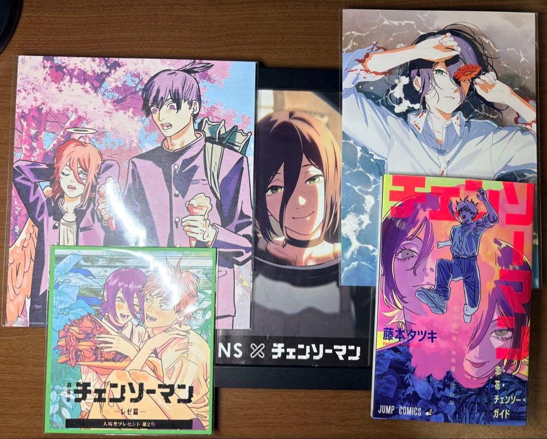 【価格相談可】チェンソーマン　レゼ　JINS フライヤー y*u様 JINS 劇場版チェンソーマン レゼ フライヤー チラシ - メルカリ