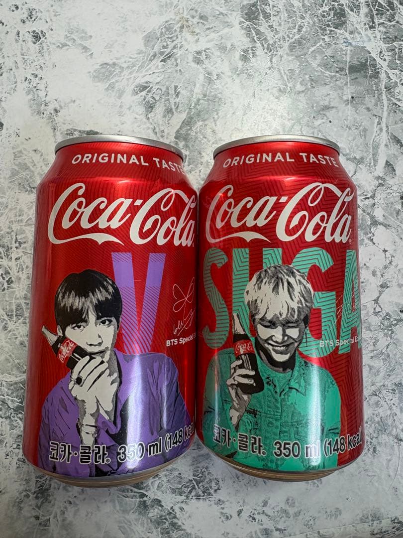 BTSコカ・コーラ空き缶 テテ シュガ - メルカリ