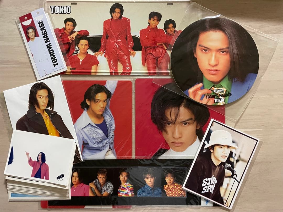 レア】長瀬智也&TOKIO 写真・グッズまとめ売り（公式写真30枚含む