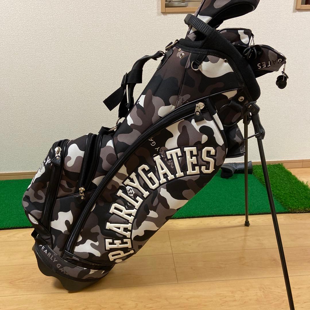 PEARLY GATES 迷彩 キャディバッグ 89 - メルカリ
