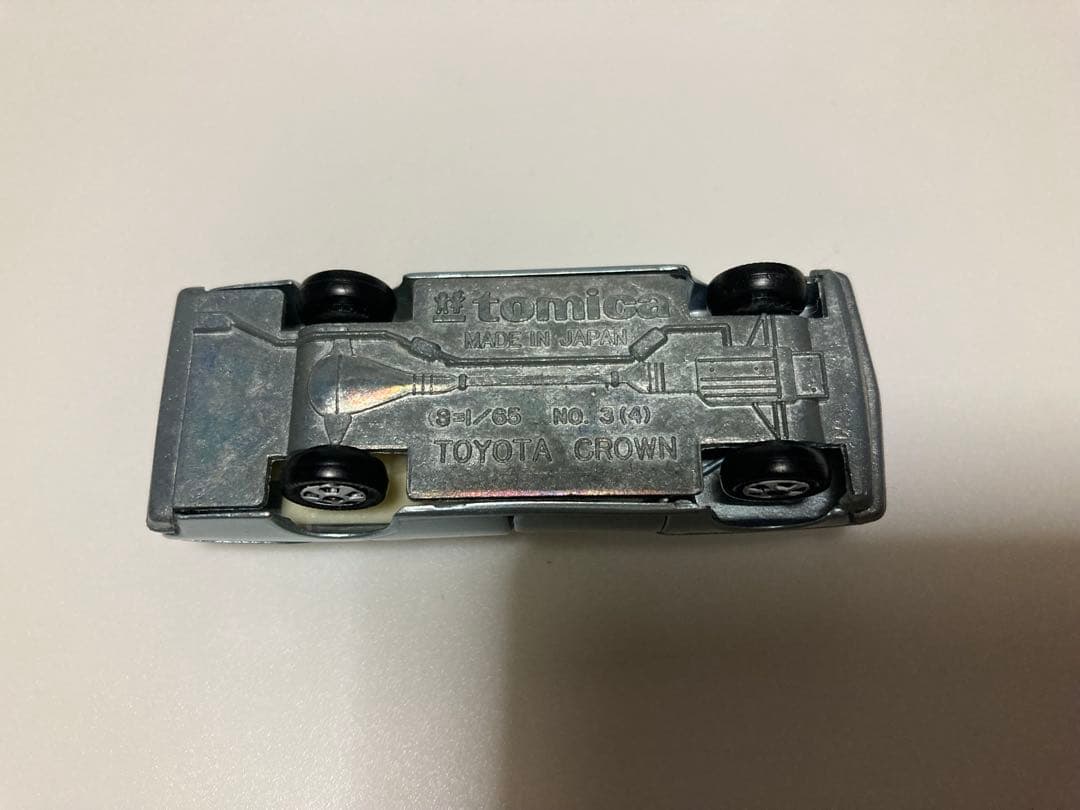 トミカ 日本製 クラウン スーパーデラックス 1Aホイール メタブルー