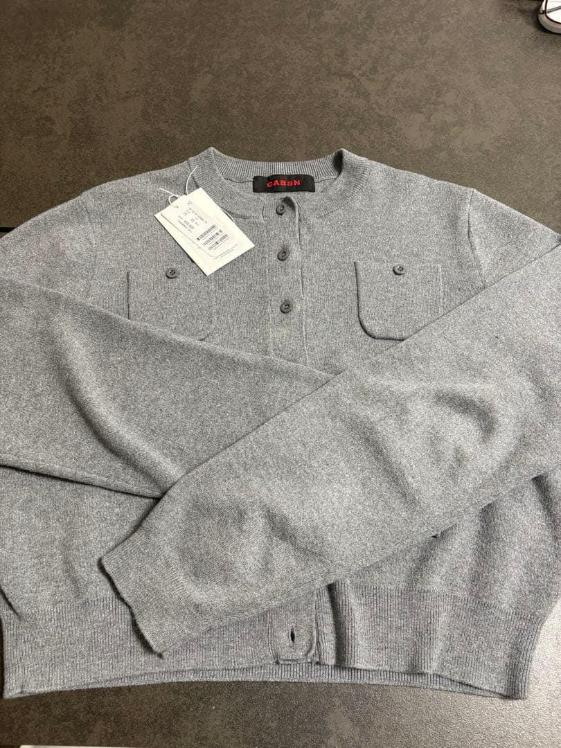 CABaN カーディガン XS グレー - メルカリ
