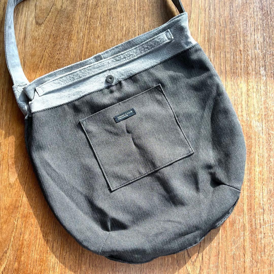 美品】北欧暮らしの道具店 撥水スエードの2WAYトートバッグ グレー