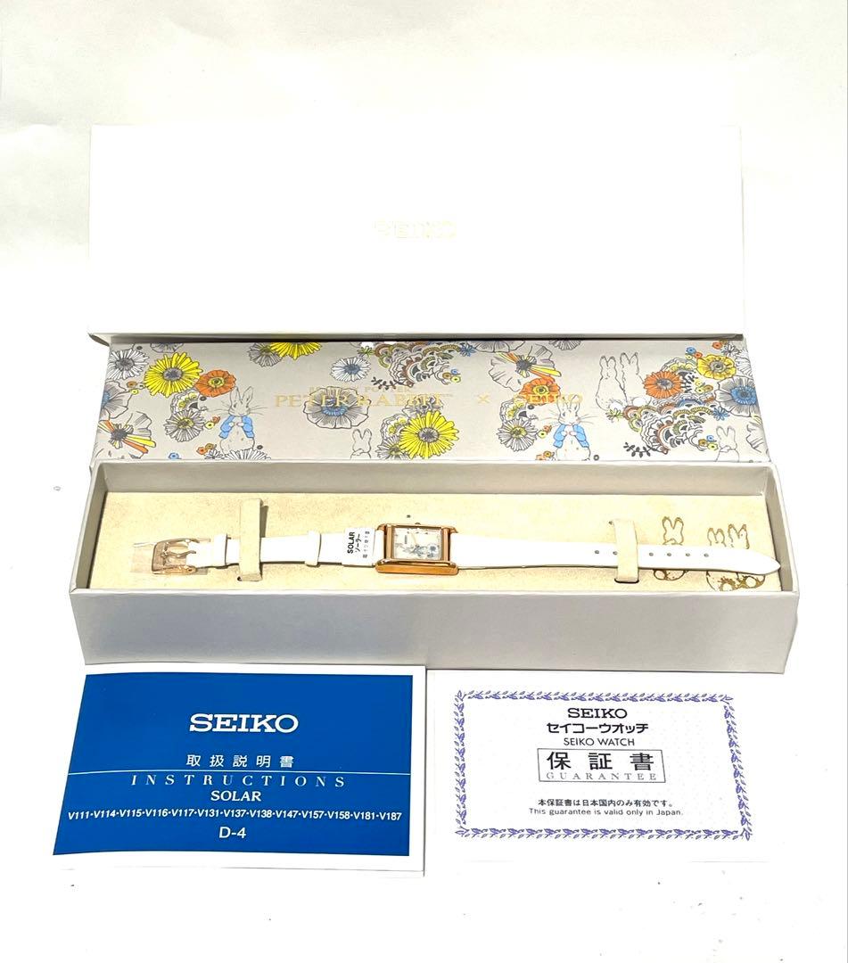 未使用 セイコー STPR082 V115-0DA0 ピーターラビット 稼働品 - メルカリ