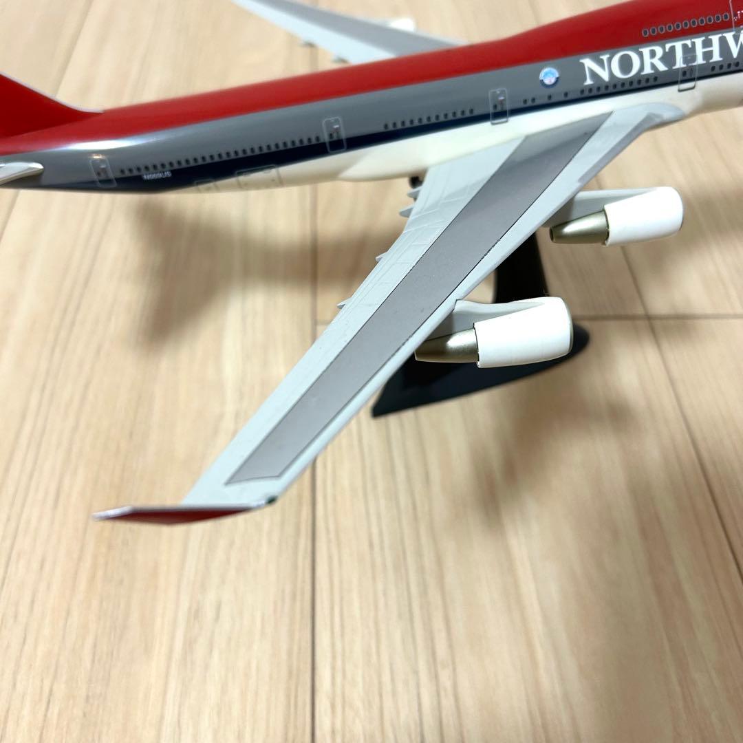 herpa 1/200スケール ノースウエスト航空 Boeing 747-400 - メルカリ