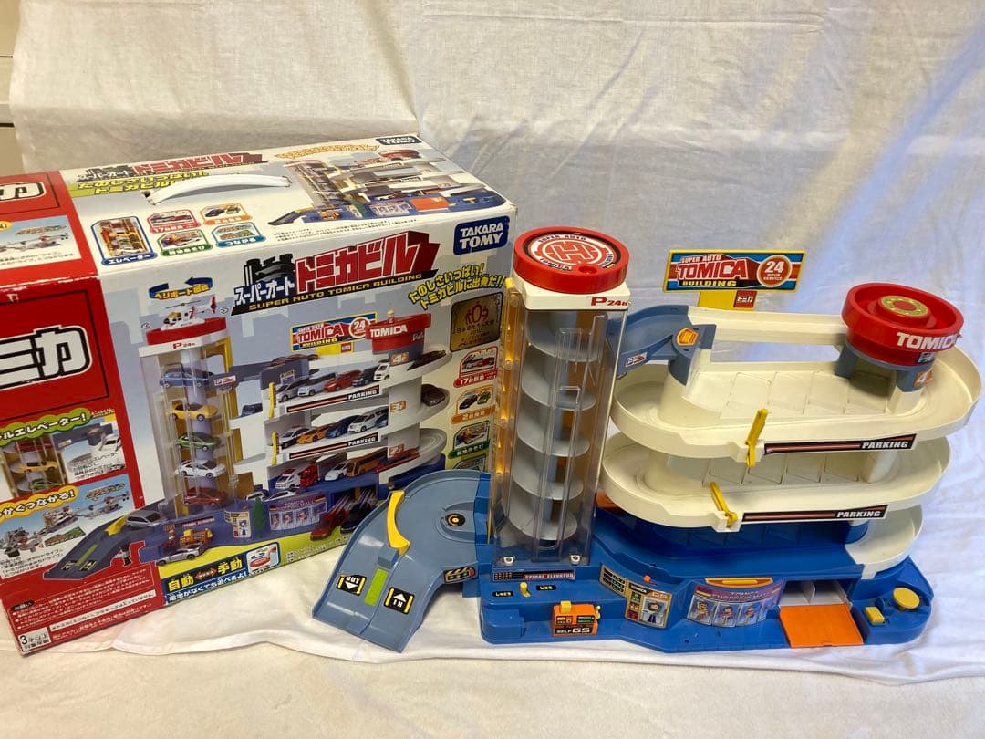 レトロ スーパーオートトミカビル高速道路にぎやかドライブトミカ峠