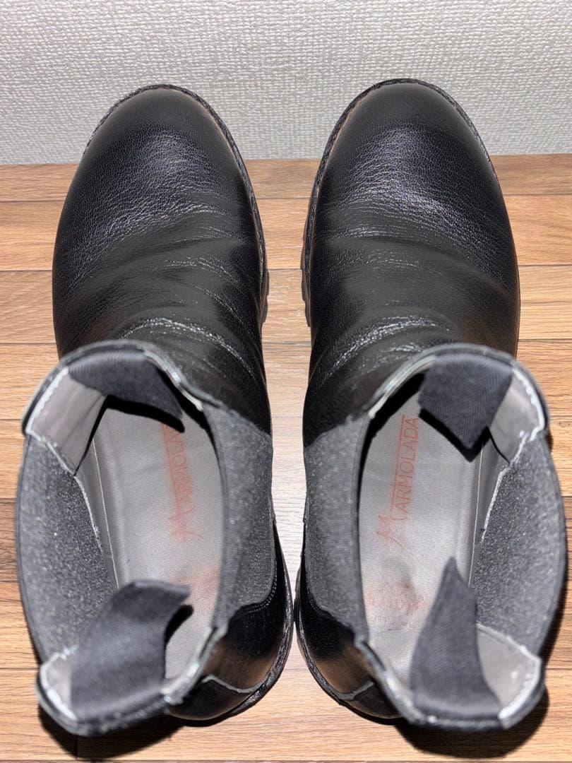 マルモラーダ　サイドゴアブーツ　ブラック　サイズ42(26.5〜27.0cm)