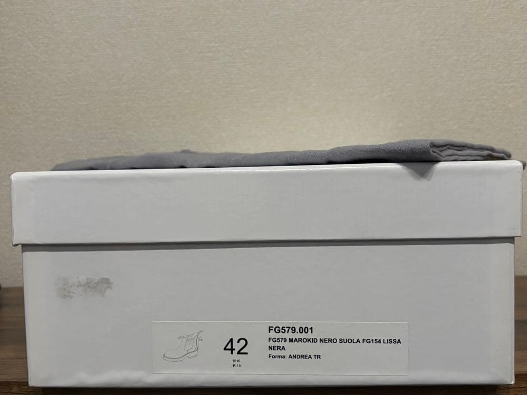 マルモラーダ　サイドゴアブーツ　ブラック　サイズ42(26.5〜27.0cm)