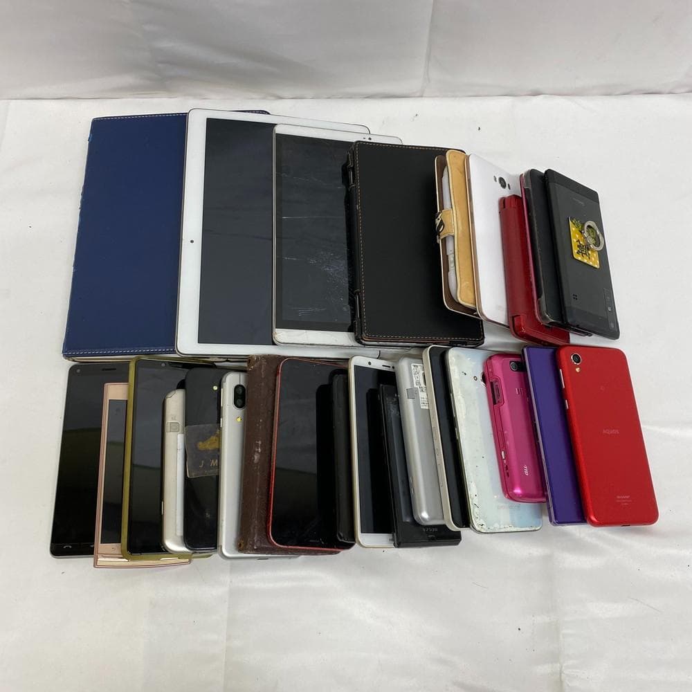 個◆スマホ タブレット26台 まとめ アンドロイド ジャンク 部品取り12005 Yahoo!オークション -「スマホ ジャンク まとめ」の落札相場・落札価格
