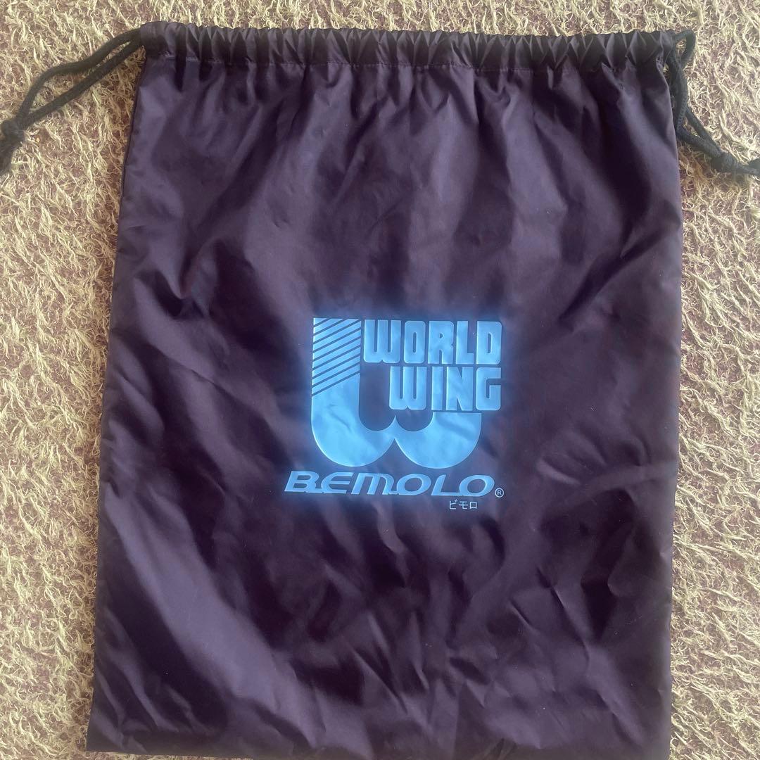 WORLD WING BEMOLOビモロシューズ ブルー 24.5cm