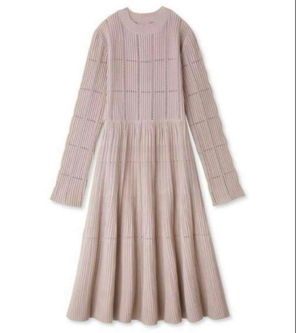 CELFORD ロングスリーブディフォーメーションワンピース　36 美品 CELFORD（セルフォード）の「ロングスリーブディフォーメーション