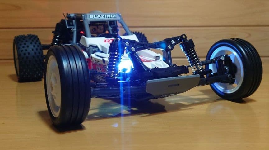 タミヤファイターネクスジェンLEDライト付＆プロポ＆バッテリー充電器