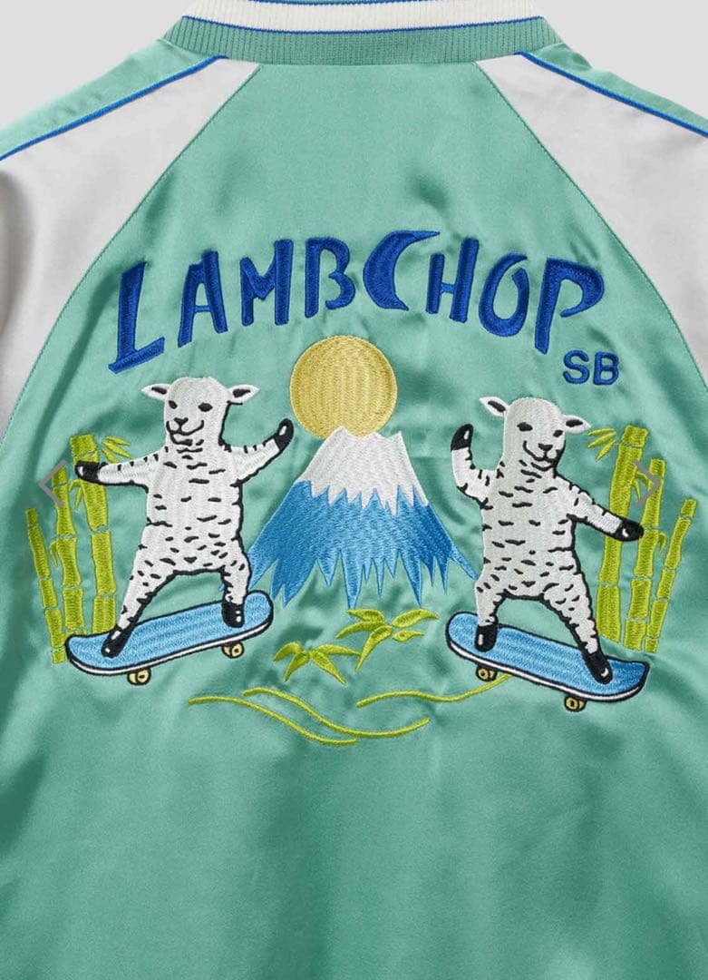 ラムチョップスケート｜スカジャン L ブルゾン グラニフ - メルカリ