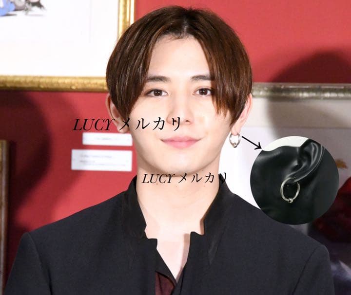 新品送料無料】シルバーピアス 山田涼介 - メルカリ