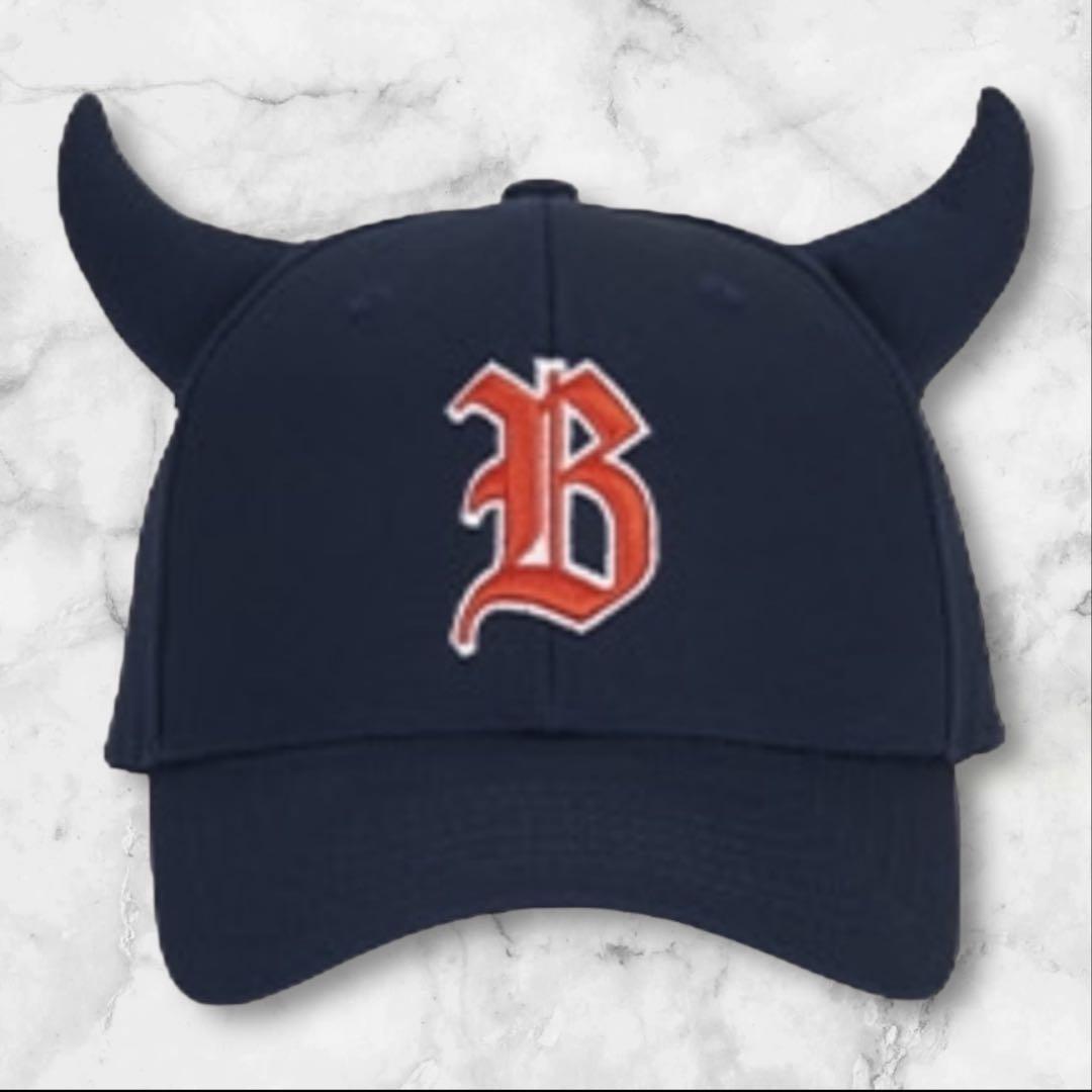 BABYMONSTER ベビモン HORN BALLCAP キャップ ネイビー - メルカリ