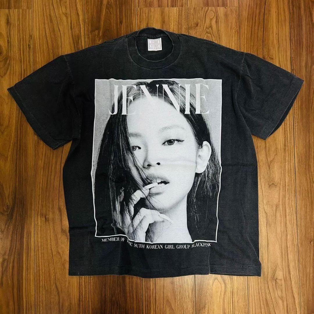 BLACK PINK ブラックピンク JENNIE ジェニー ツアー Tシャツ - メルカリ