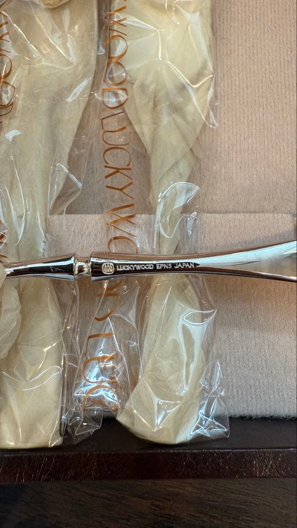 LUCKYWOOD スプーン 6本セット 40ミクロン 銀 シルバー - メルカリ