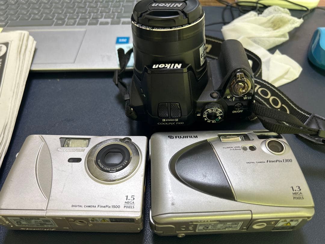 デジカメ3台 フィルム4台 計7台セット ジャンク - メルカリ