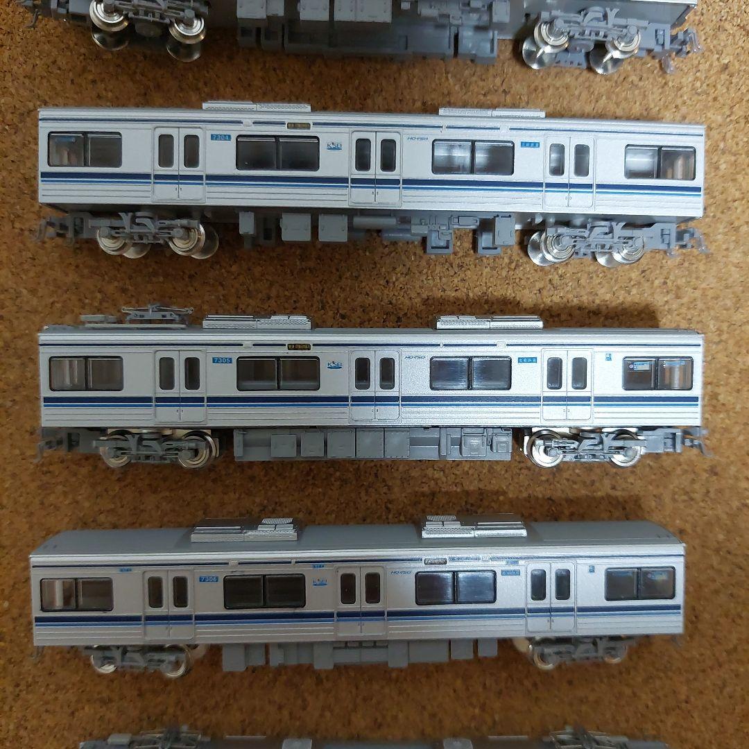 グリーンマックス 北総7300形 塗装済みキット8両 完成品 1076T+M