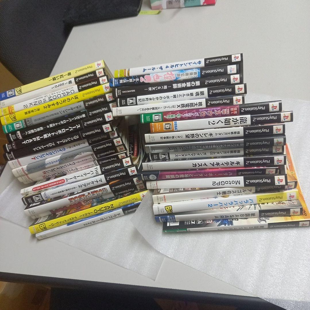 PS2 紙ジャケット&ディスクのみ 37本セット まとめ売り - メルカリ
