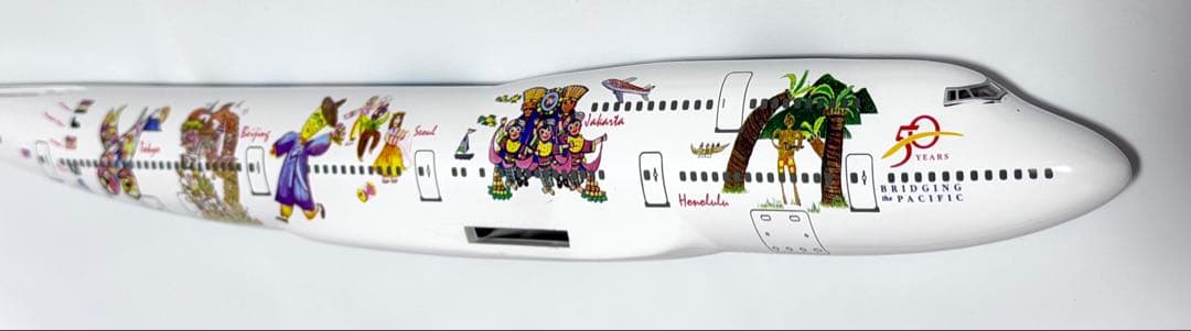 hogan 1/200 B747-400ノースウエスト航空 特別塗装 ギア付 - メルカリ